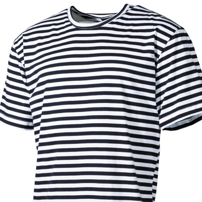 MFH Russisches Marine T-Shirt, halbarm, garngefärbt